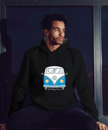 Holidaytime Felpa Premium con cappuccio Uomo