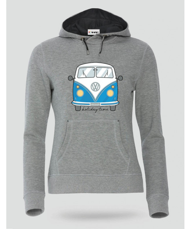 Holidaytime Felpa Premium con cappuccio Donna