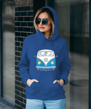 Holidaytime Felpa Premium con cappuccio Donna