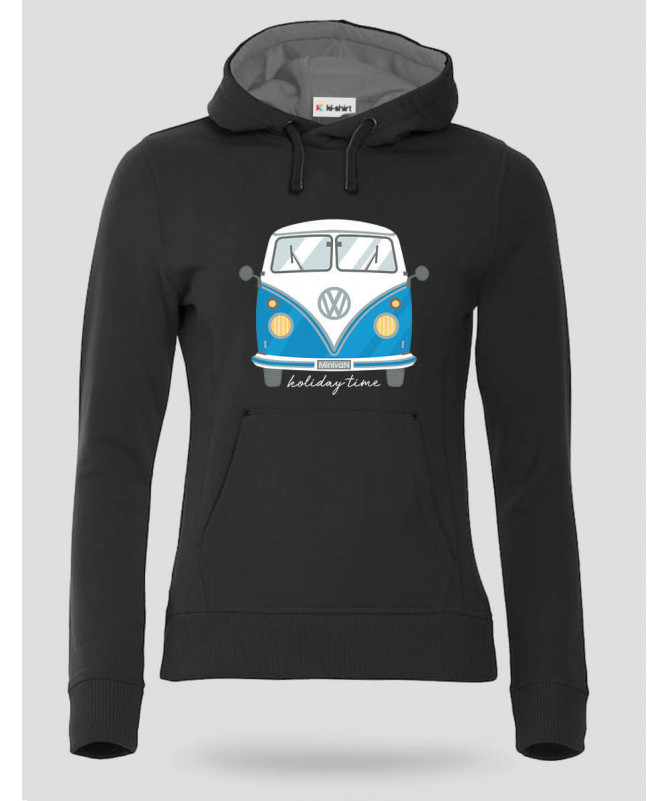 Holidaytime Felpa Premium con cappuccio Donna