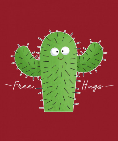 Free hugs T-shirt Basic Donna