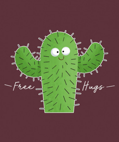 Free hugs T-shirt Basic Donna