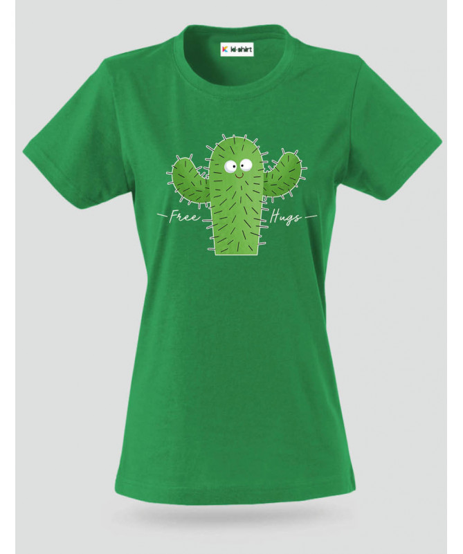 Free hugs T-shirt Basic Donna