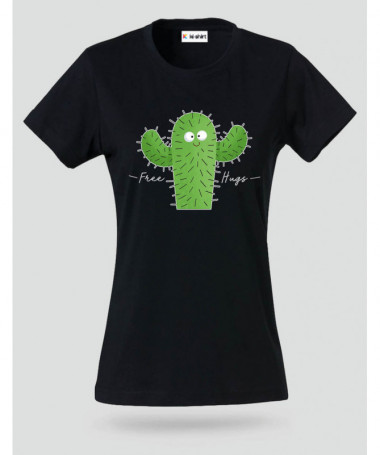 Free hugs T-shirt Basic Donna
