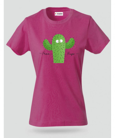 Free hugs T-shirt Basic Donna