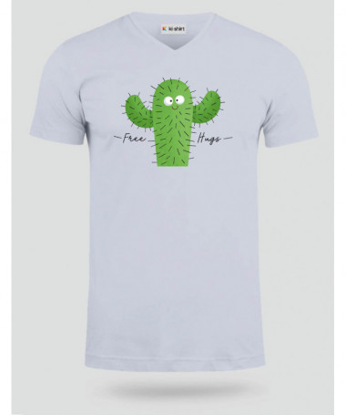 Free hugs  T-shirt Scollo V