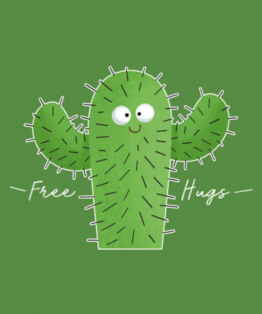Free hugs  T-shirt Scollo V
