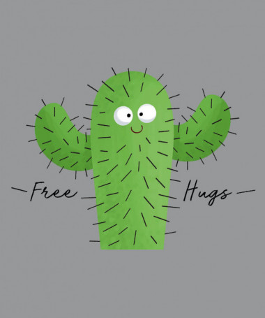 Free hugs Felpa Premium con cappuccio Donna