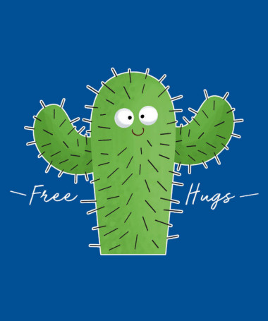 Free hugs Felpa Premium con cappuccio Donna