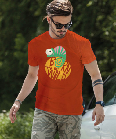 Born to be wild T-shirt Basic Uomo