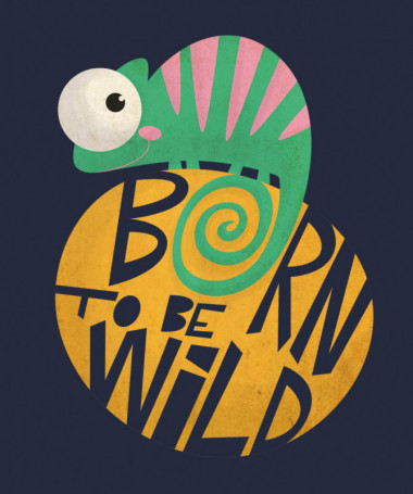 Born to be wild T-shirt Basic Uomo