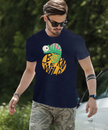 Born to be wild T-shirt Basic Uomo