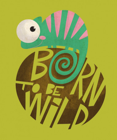 Born to be wild T-shirt Basic Uomo