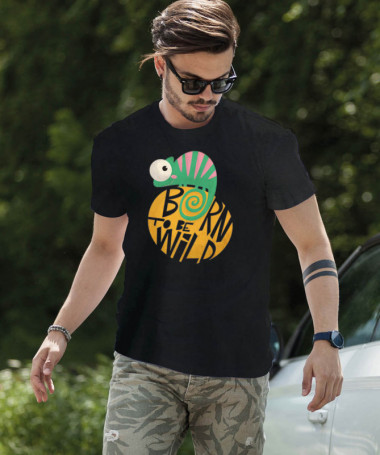 Born to be wild T-shirt Basic Uomo