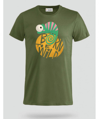 Born to be wild T-shirt Basic Uomo
