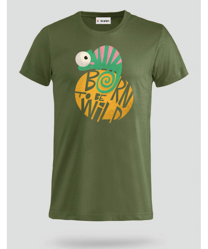 Born to be wild T-shirt Basic Uomo