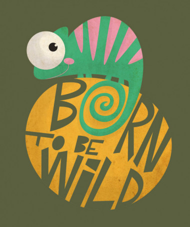 Born to be wild T-shirt Basic Uomo