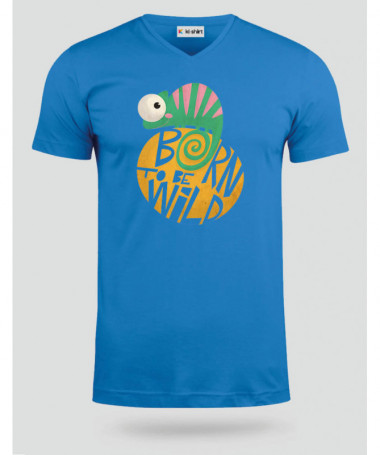 Born to be wild  T-shirt Scollo V