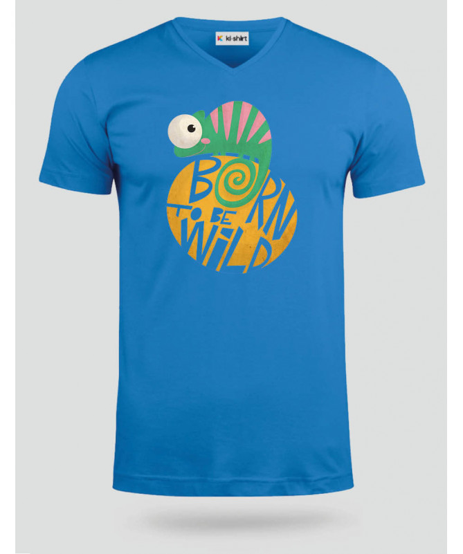 Born to be wild  T-shirt Scollo V