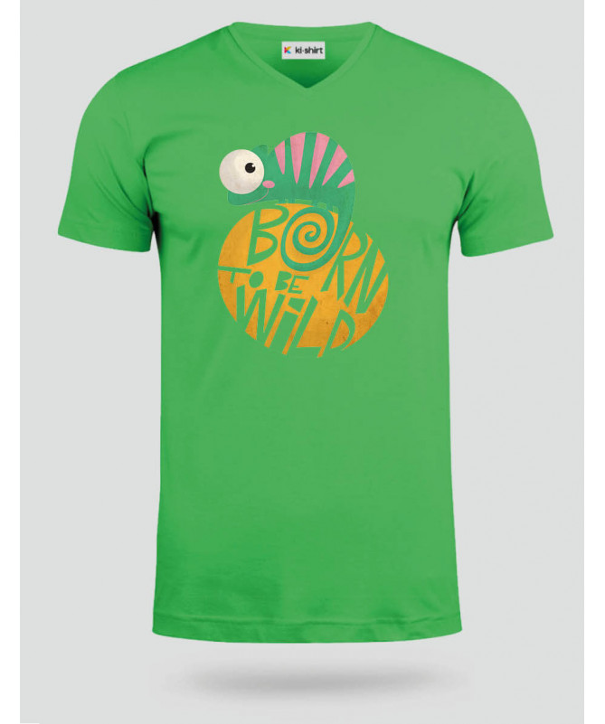 Born to be wild  T-shirt Scollo V