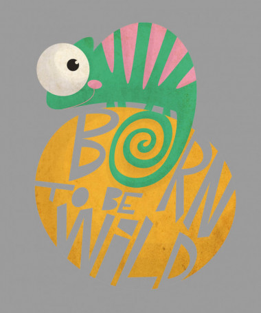 Born to be wild  T-shirt Scollo V