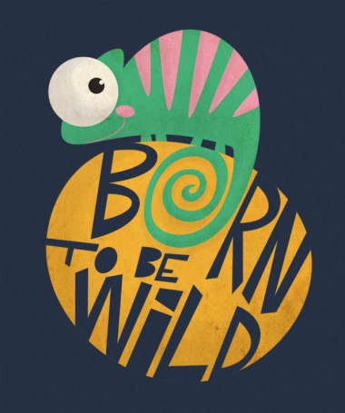 Born to be wild Felpa Premium con cappuccio Donna