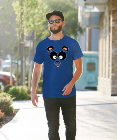 Panda T-shirt Basic Uomo