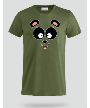 Panda T-shirt Basic Uomo