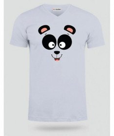 Panda  T-shirt Scollo V