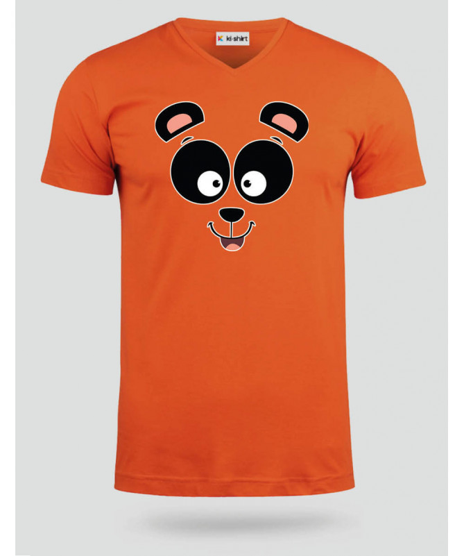 Panda  T-shirt Scollo V