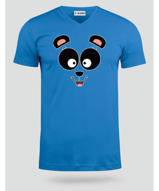 Panda  T-shirt Scollo V