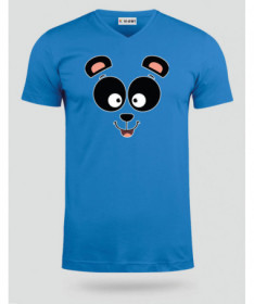 Panda  T-shirt Scollo V