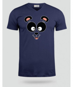 Panda  T-shirt Scollo V