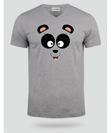 Panda  T-shirt Scollo V