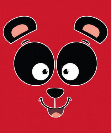 Panda Felpa Premium con cappuccio Donna