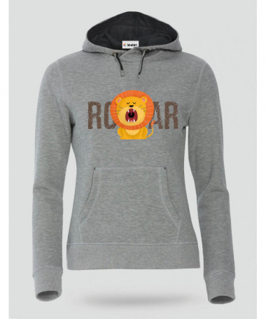 Leone Felpa Premium con cappuccio Donna