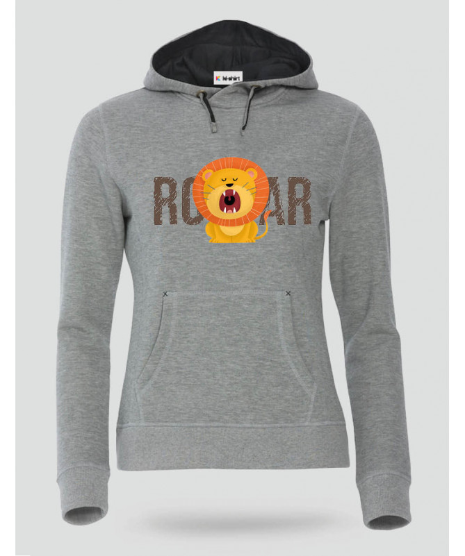 Leone Felpa Premium con cappuccio Donna