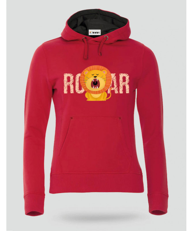 Leone Felpa Premium con cappuccio Donna