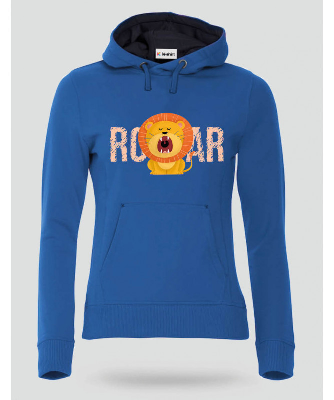 Leone Felpa Premium con cappuccio Donna