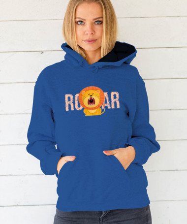 Leone Felpa Premium con cappuccio Donna