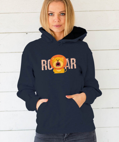 Leone Felpa Premium con cappuccio Donna