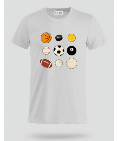 Palloni sport T-shirt Basic Uomo