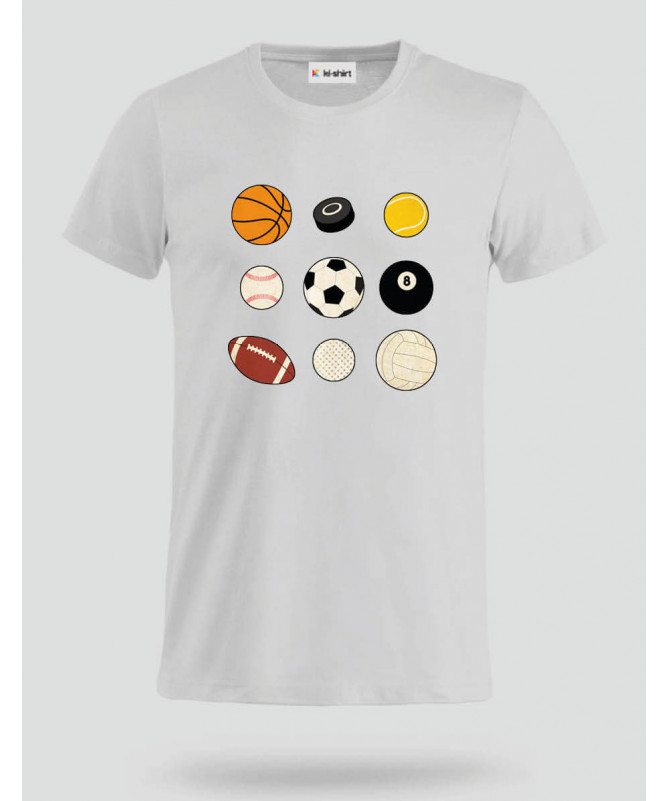 Palloni sport T-shirt Basic Uomo