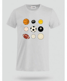 Palloni sport T-shirt Basic Uomo