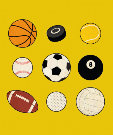 Palloni sport T-shirt Basic Uomo