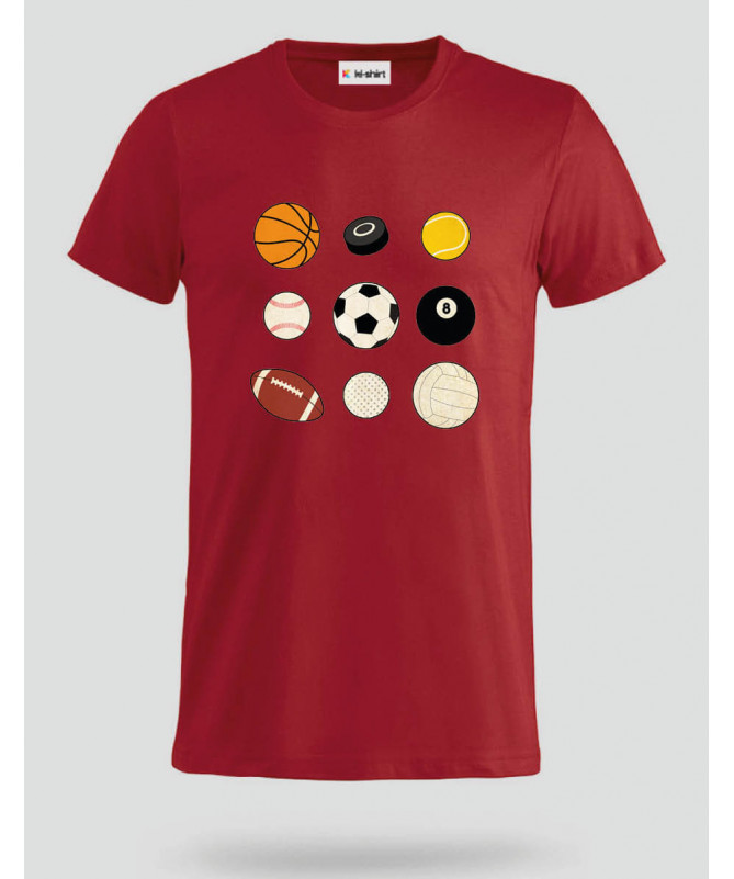 Palloni sport T-shirt Basic Uomo