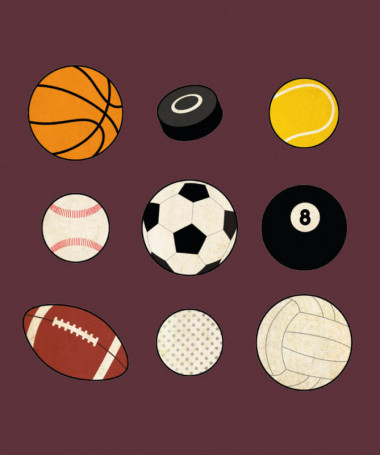 Palloni sport T-shirt Basic Uomo