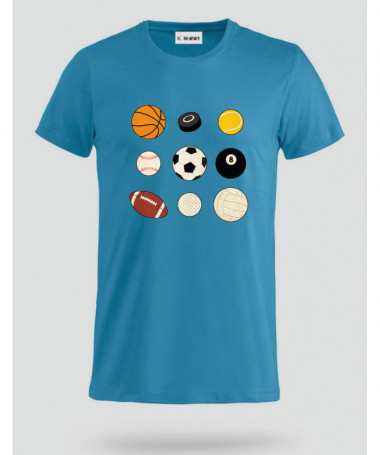 Palloni sport T-shirt Basic Uomo