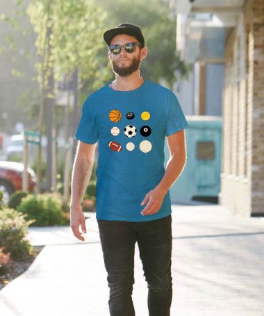 Palloni sport T-shirt Basic Uomo