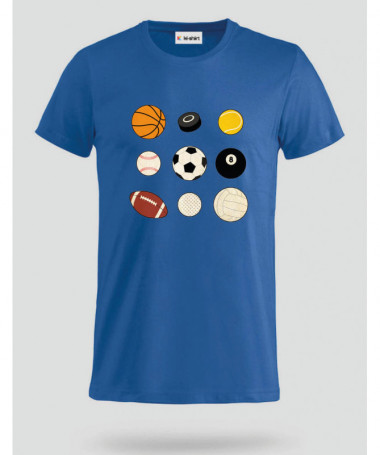 Palloni sport T-shirt Basic Uomo